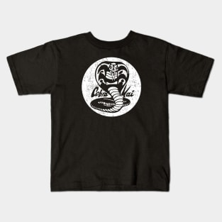 Cobra Kai White Circle Kids T-Shirt